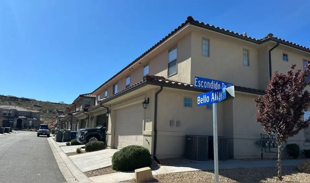 La casa de alquiler vacacional en la que se hospedaba Andreea Mottram. Foto: difusión.