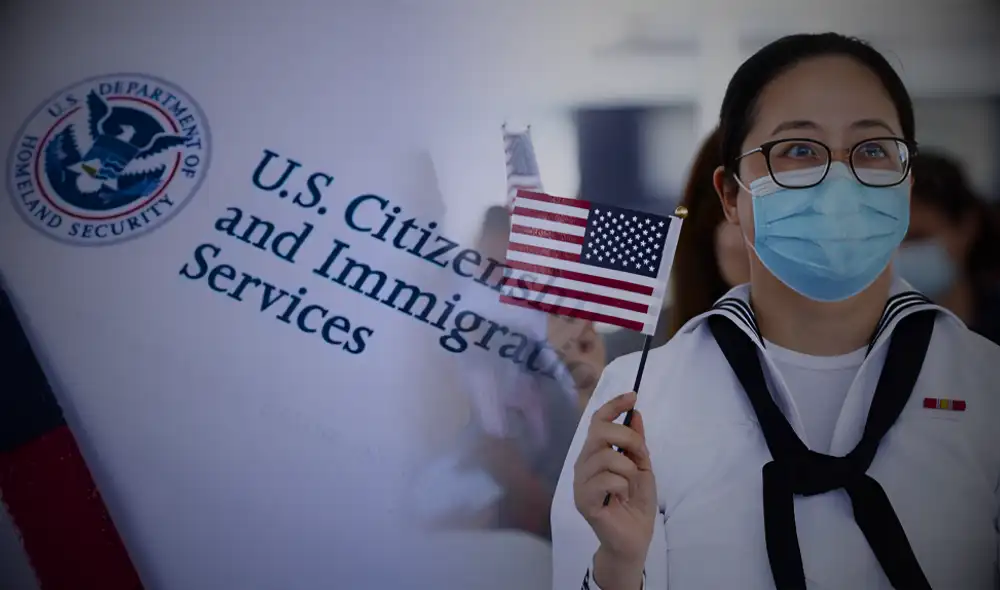 USCIS extiende permiso de trabajo hasta 2027 para ciudadanos de Hong Kong protegidos por el DED. Foto: composición LR/AFP