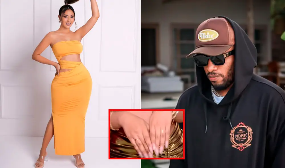 Xiomy Kanashiro cuenta con 27 años y Jefferson Farfán con 40. Foto: Composición LR/Instagram.