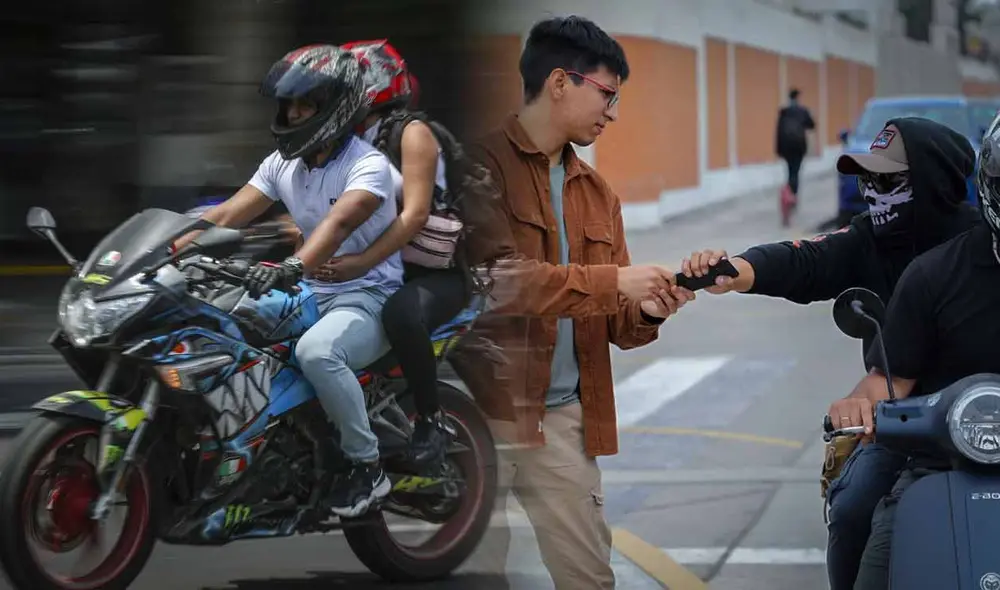 La Defensoría del Pueblo señala que las motos lineales facilita la huida de los delincuentes. Foto: composición LR/Andina La Defensoría del Pueblo señala que las motos lineales facilita la huida de los delincuentes. Foto: composición LR/Andina