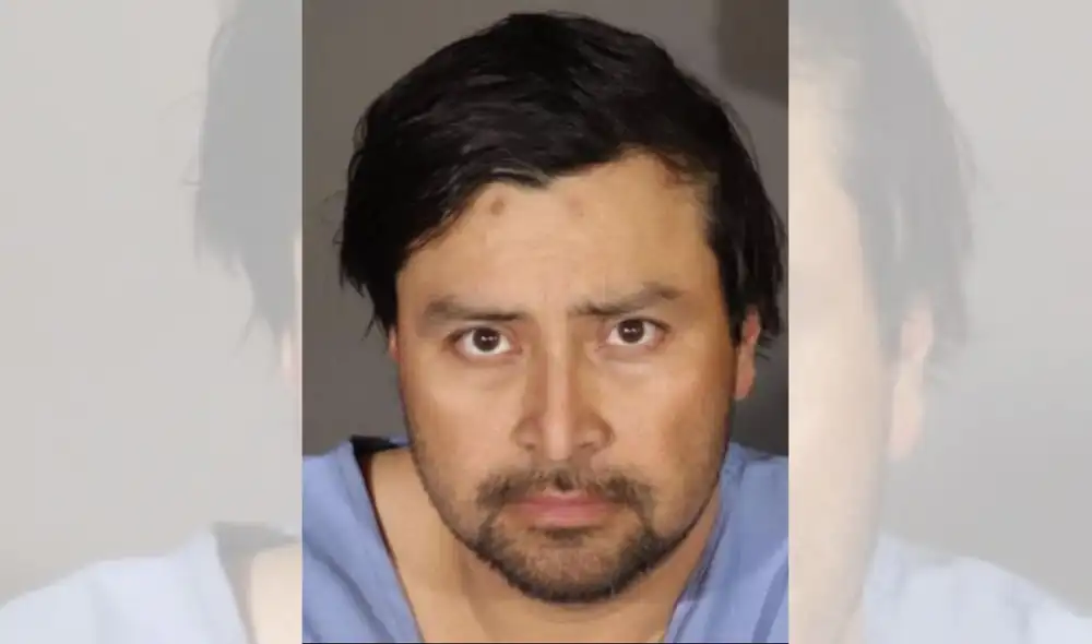 Mario García Aquino de 43 años fue acusado del asesinato del menor de 13 años de edad en marzo del 2025.  Foto: Composición GLR / LA Times