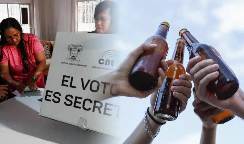 La Policía Nacional de Ecuador, en coordinación con el Consejo Nacional Electoral, supervisará el cumplimiento de la ley seca durante la jornada de votación. Foto: composición LR/Pexels.