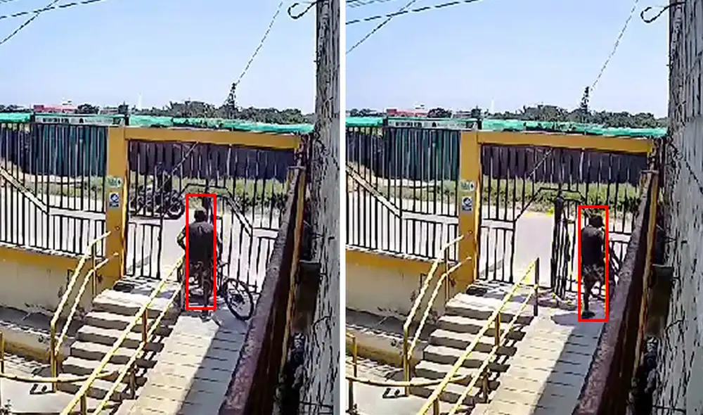 Cámaras de seguridad captaron el robo. Créditos: cortesía. Cámaras de seguridad captaron el robo. Créditos: cortesía.