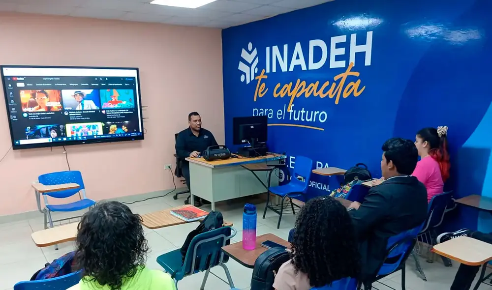 Los cursos de Inadeh iniciaron el último 7 de abril. Foto: ECO TV