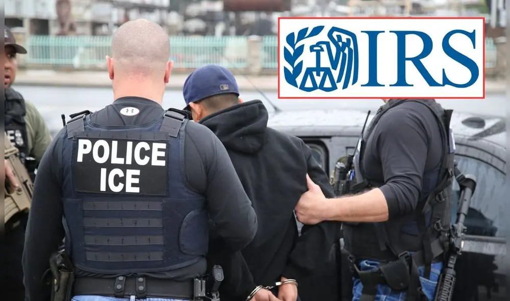 Bajo la administración de Donald Trump, ICE e IRS confirmaron compartir datos e informació de los contribuyentes inmigrantes en Estados Unidos. Foto: Composición LR/ICE/IRS