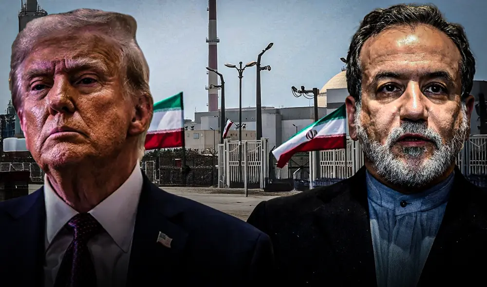 Donald Trump anunció que este sábado inician las negociaciones con Irán sobre programa nuclear. Foto: composición LR Donald Trump anunció que este sábado inician las negociaciones con Irán sobre programa nuclear. Foto: composición LR