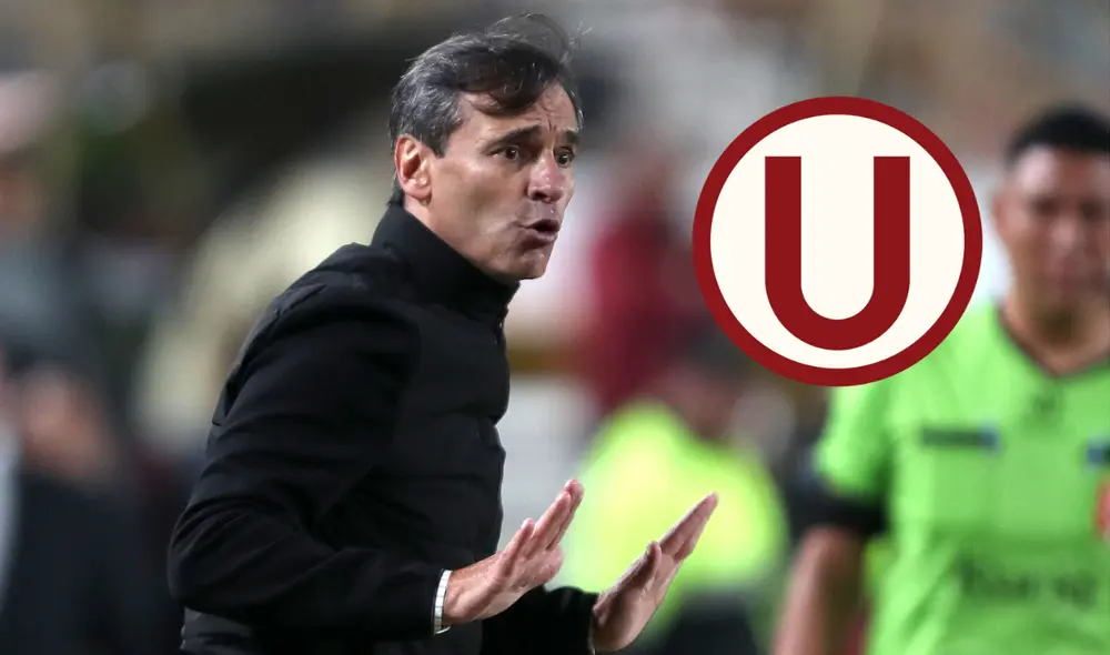 Fabián Bustos se pronunció tras la derrota de Universitario ante Independiente del Valle. Foto: Composición LR.