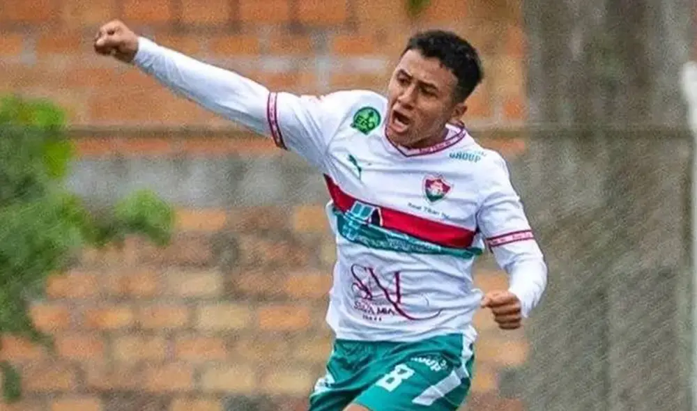 Helar Gonzáles jugaba la Liguilla Distrital de Nueva Cajamarca con su club. Foto: Real Titán NC