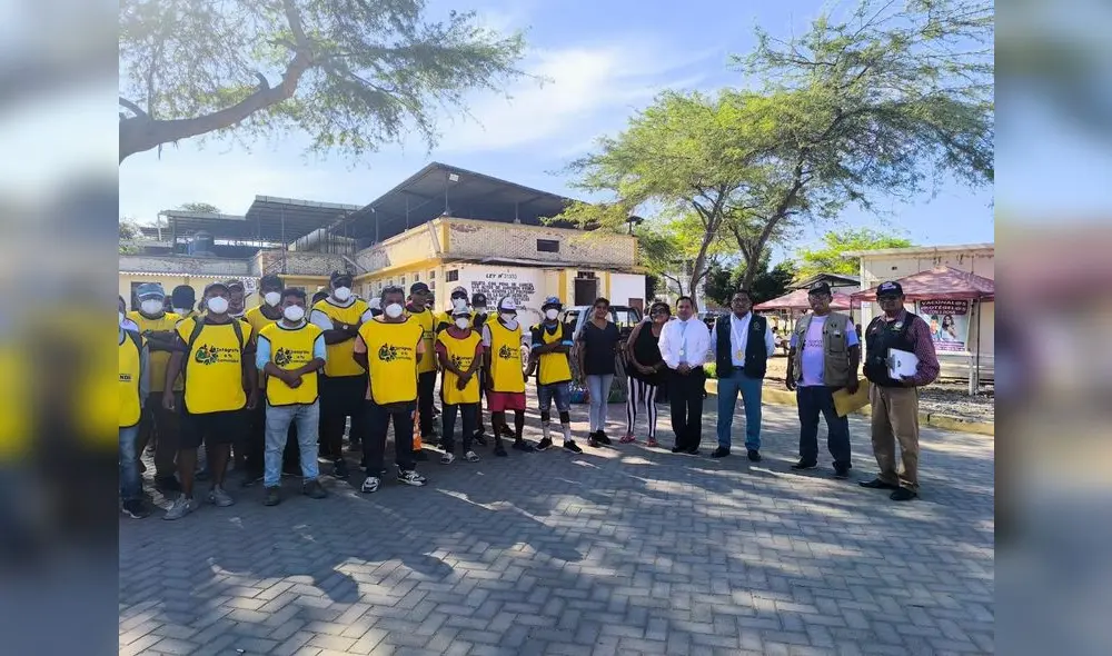 La jornada fue supervisada por autoridades locales, contribuyendo así a la conservación de los espacios públicos. Fuente: Difusión. La jornada fue supervisada por autoridades locales, contribuyendo así a la conservación de los espacios públicos. Fuente: Difusión.