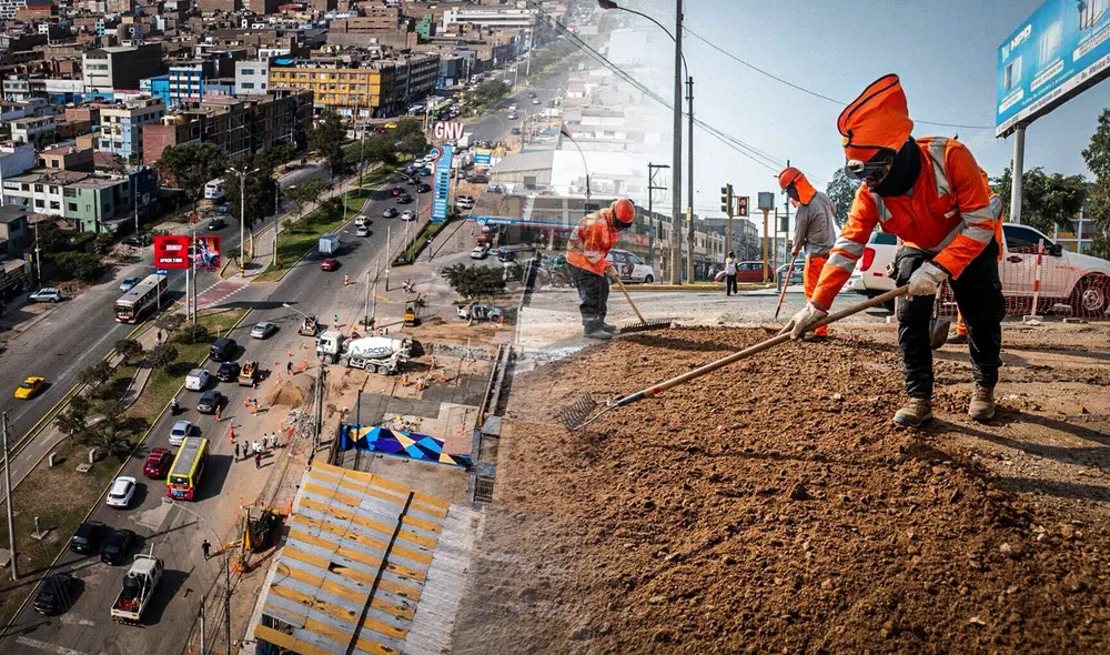 Inician trabajos de remodelación en av. México. Foto: composición de Gerson Cardoso/Municipalidad de Lima/La República