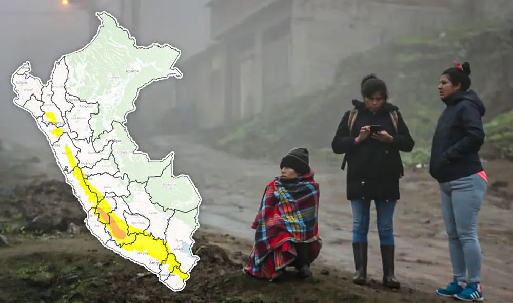 Senamhi advierte fenómeno metereológico 'peligroso' en los días de abril. Foto: composición de Gerson Cardoso/La República/Senamhi