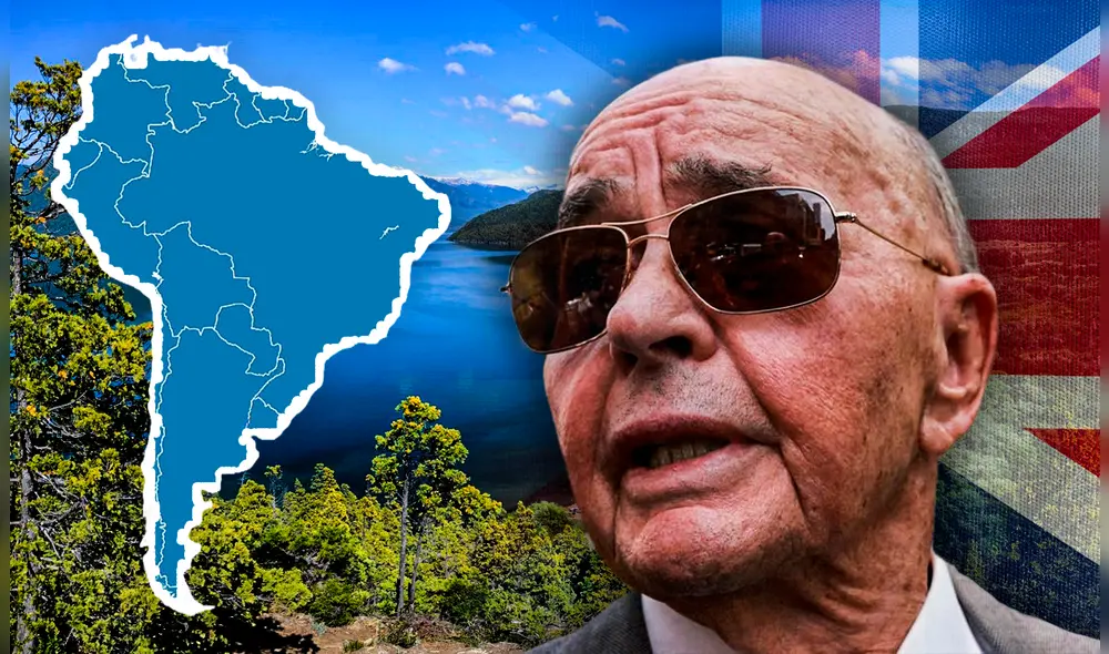 El magnate británico Joe Lewis adquirió en 1996 aproximadamente 12.000 hectáreas que rodean el Lago Escondido. Foto: Composición LR/Unsplash. El magnate británico Joe Lewis adquirió en 1996 aproximadamente 12.000 hectáreas que rodean el Lago Escondido. Foto: Composición LR/Unsplash.