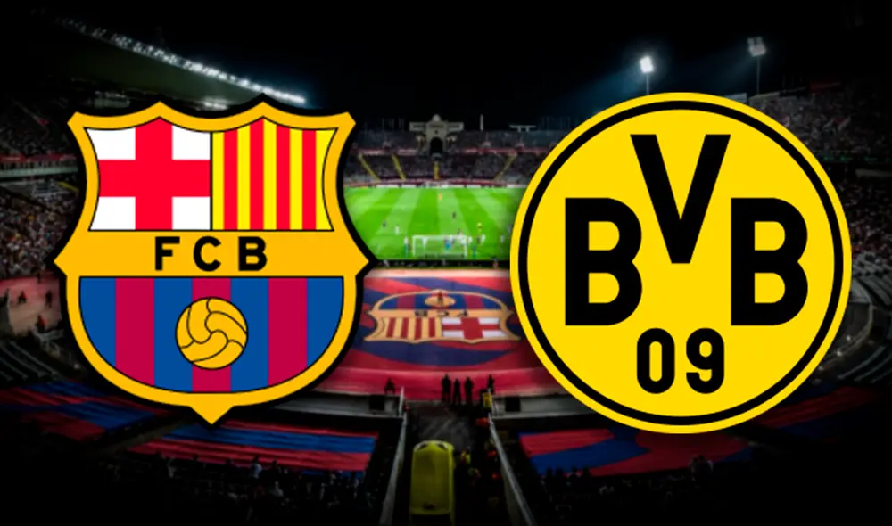 El Barcelona, invicto en la competición, intentará aprovechar su localía, mientras que el Dortmund, finalista la temporada pasada, busca un sorpresivo resultado. Foto: composición LR/X de Barcelona/Borussia Dortmund