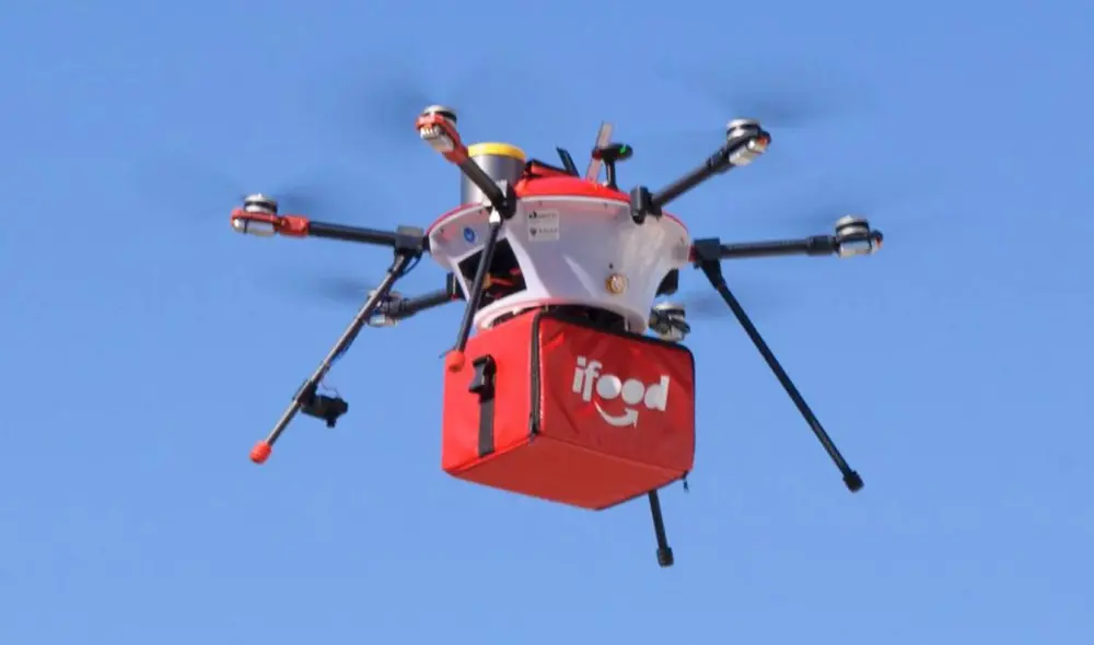 Nuevo servicio de drones entregan productos y facilitan delivery en Argentina. Foto: CNN Nuevo servicio de drones entregan productos y facilitan delivery en Argentina. Foto: CNN