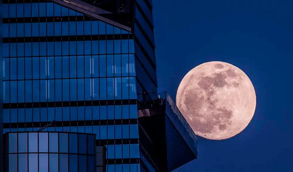 La Luna Rosa es el nombre tradicional que recibe la luna llena de abril. Foto: Cordon Press.