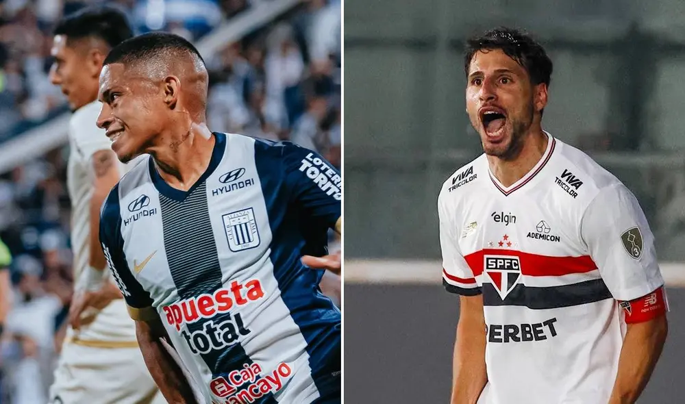 Alianza Lima cayó como local en su debut en Copa Libertadores contra Libertad, mientras que São Paulo venció de visita a Talleres. Foto: composición LR/Alianza Lima/São Paulo