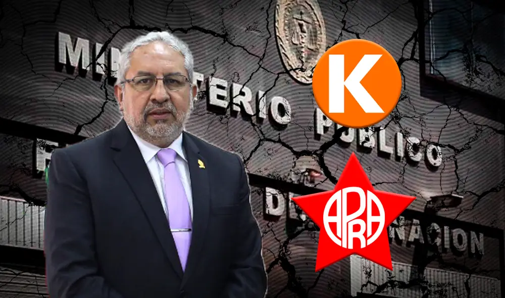 Juan Fernández Jerí suspendió a José Domingo Pérez por supuestos vínculos con Fuerza Popular y el APRA. Foto: composición LR/Pamela Arroyo