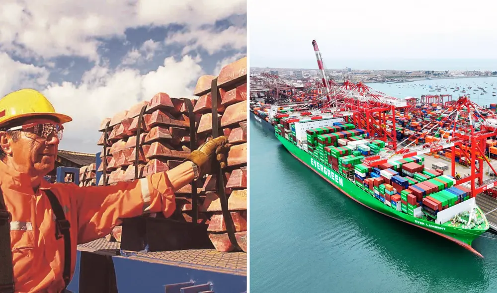 Las exportaciones peruanas en enero de 2025 ascendieron a US$6.922 millones. Foto: composición LR/Andina Las exportaciones peruanas en enero de 2025 ascendieron a US$6.922 millones. Foto: composición LR/Andina