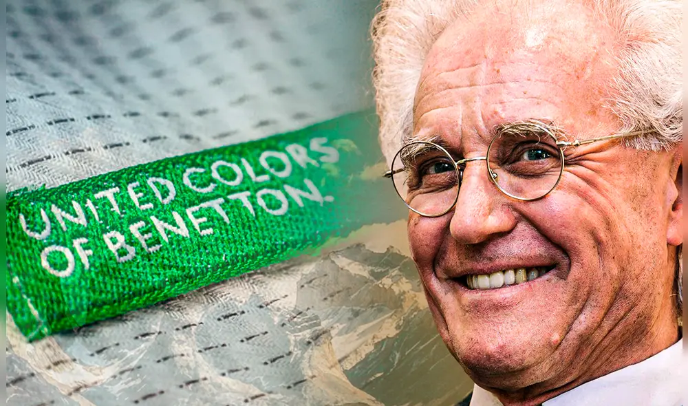 Luciano Benetton adquirió aproximadamente 900,000 hectáreas en la Patagonia argentina. Foto: Composición LR/AFP.