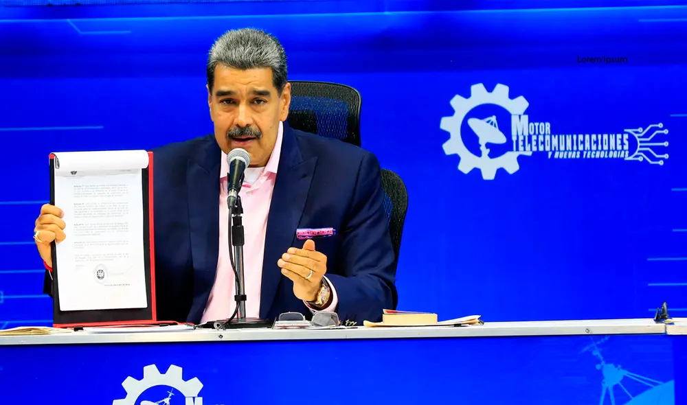 Nicolás Maduro firma decreto de emergencia ante sanciones arancelarias de Estados Unidos. Foto: Prensa Precidencial