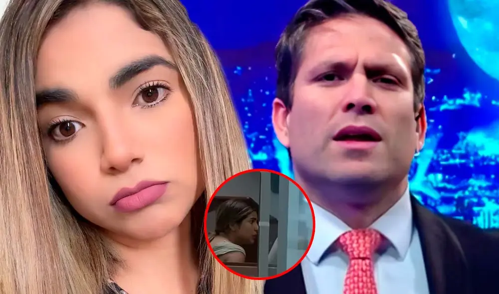 Susana Alvarado y Paco Bazán fueron captados besándose. Foto: Composición LR/Captura/YouTube