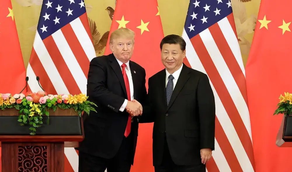 Estados Unidos y China en plena guerra de aranceles sacuden el mercado financiero. Foto: CNN