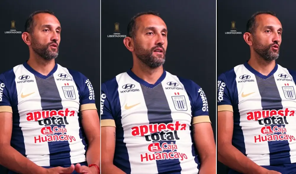 Hernán Barcos declaró previo al partido ante Sao Paulo por la Copa Libertadores. Foto: composición LR/captura de pantalla de X