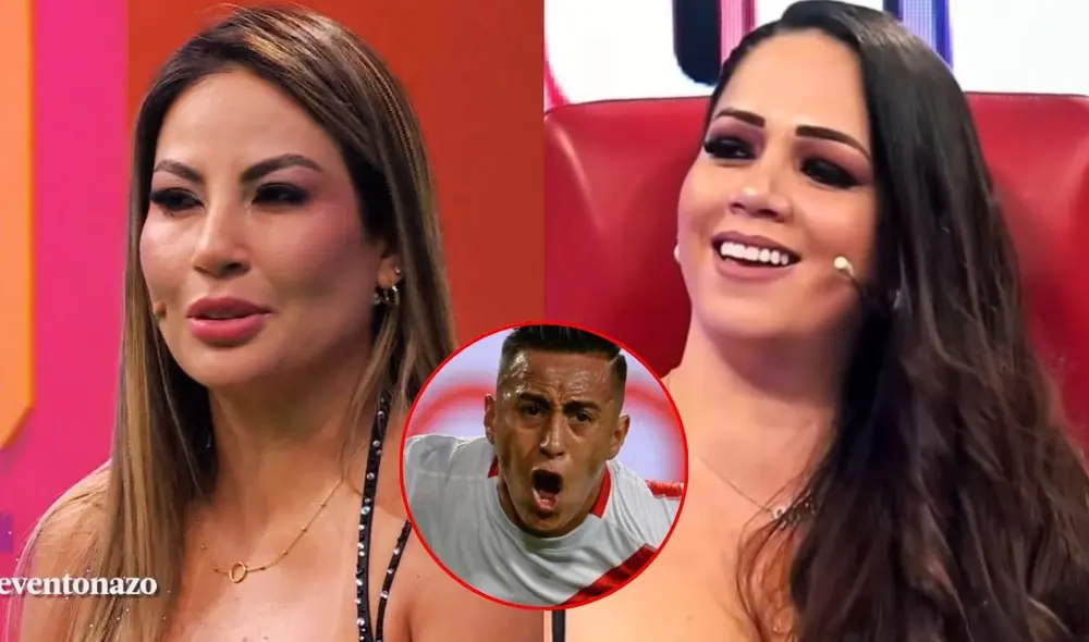 Pamela López hablará sobre las supuestas conversaciones de Melissa Klug y Christian Cueva. Foto: Composición LR/AméricaTV