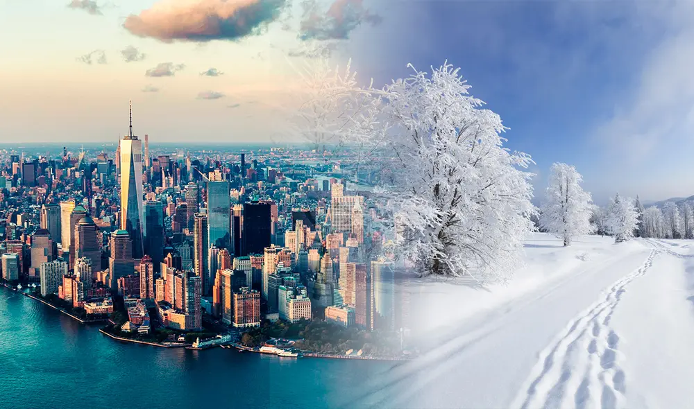 El fenómeno, aunque poco común para esta época del año, podría dejar ligeras acumulaciones de nieve en áreas específicas. Foto: composición LR El fenómeno, aunque poco común para esta época del año, podría dejar ligeras acumulaciones de nieve en áreas específicas. Foto: composición LR