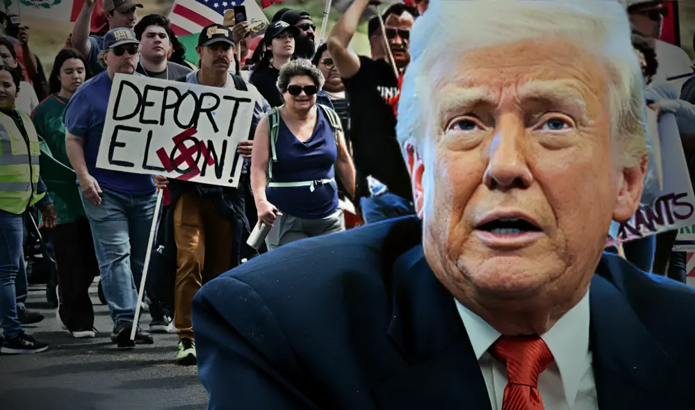 Donald Trump amenaza con cortar fondos a ciudades santuario por proteger a inmigrantes indocumentados en Estados Unidos. Foto: composición LR/difusión