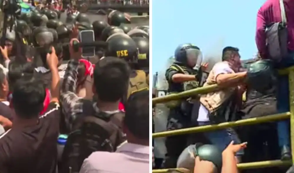 Tranportistas protestan para exigir acciones urgentes contra las extorsiones y asesinatos en el país. Foto: Latina