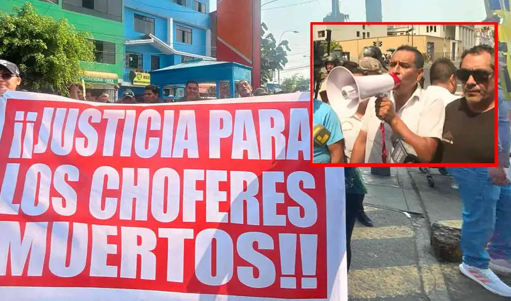 Transportistas piden a las autoridades del Gobierno de Dina Boluarte realizar acciones en contra de la criminalidad. Foto: composición LR/Latina