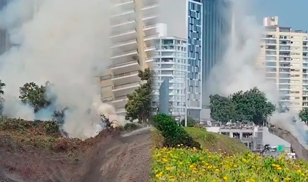 Los bomberos investigan las causas del siniestro. Foto: Composición LR