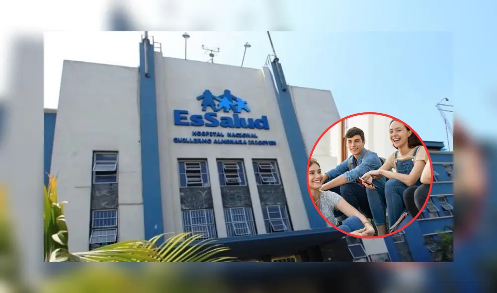 EsSalud ofrece a los trabajadores afiliados la posibilidad de extender la cobertura médica a sus hijos mayores de edad. Foto: composición LR/Andina