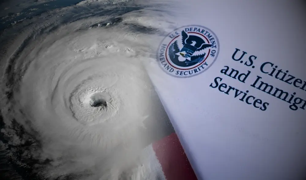 USCIS advierte que huracanes y desastres pueden retrasar trámites migratorios en Estados Unidos. Foto: composición LR/CNN