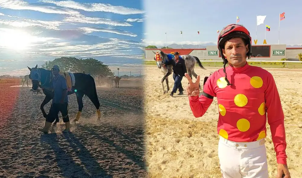 El Hipódromo de Valencia celebra su reunión 07 del año este sábado 12 de abril. Foto: composición LR / Hinava