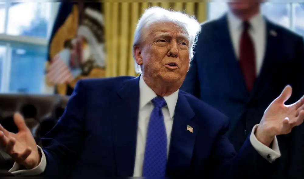 Donald Trump reconoció que su política arancelaria tendrá costos y dificultades transitorias. Foto: El Periódico