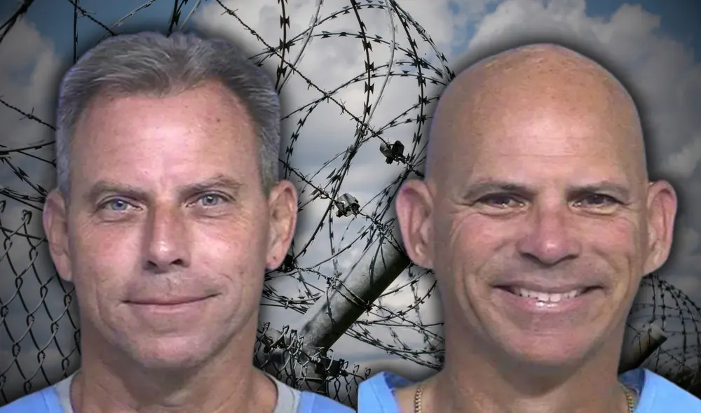 Erik y Lyle Menéndez llevan 34 años presos por el asesinato de sus padres en Beverly Hills; su caso vuelve a debate tras nuevas pruebas y un cambio en la política judicial de Los Ángeles. Foto: composición LR/20Minutos