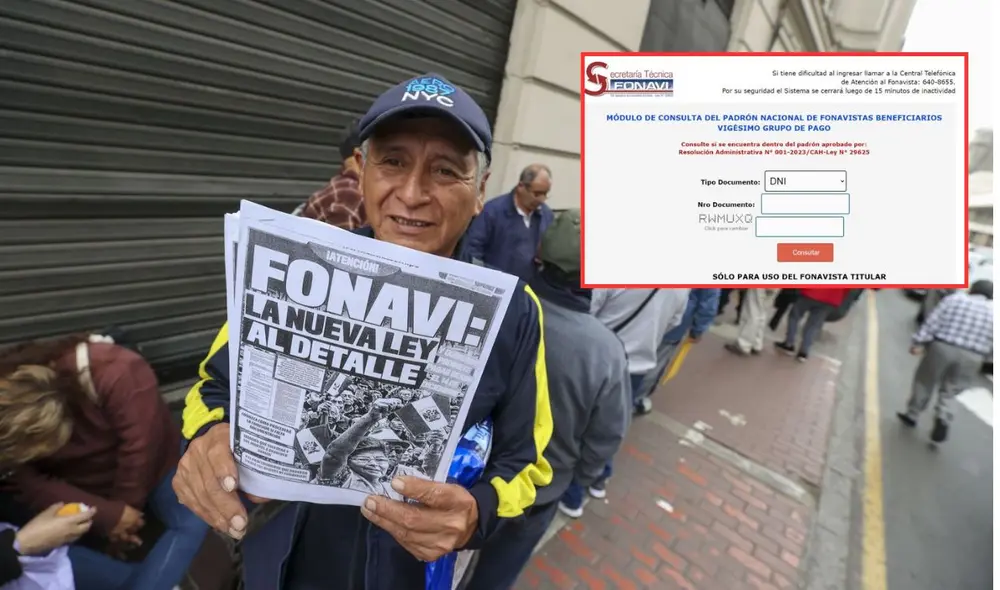 El Reintegro 3 del Fonavi se paga el viernes 11 de abril en el Banco de la Nación. Foto: Andina/lr