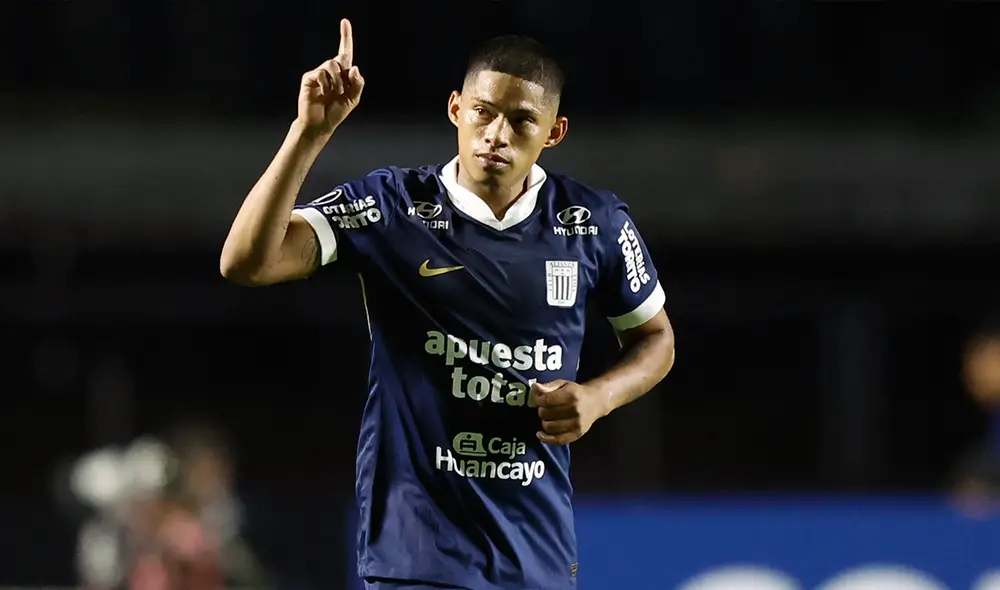 Kevin Quevedo llegó a los 4 goles en la Copa Libertadores 2025 con Alianza Lima. Foto: AFP