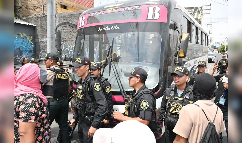 Paro de transportistas. Foto: Miguel Vásquez/La República