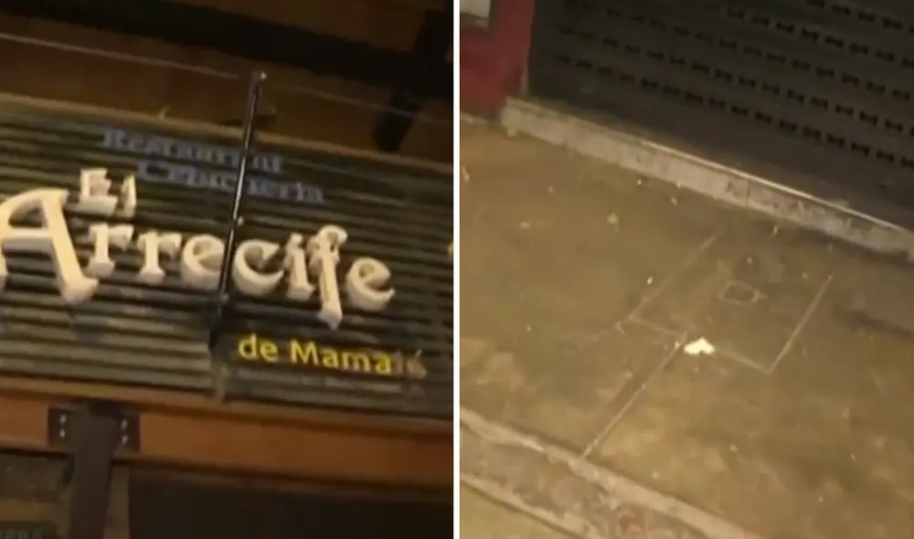 Detonan explosivo frente a una cevichería en Comas. Foto: Composición LR