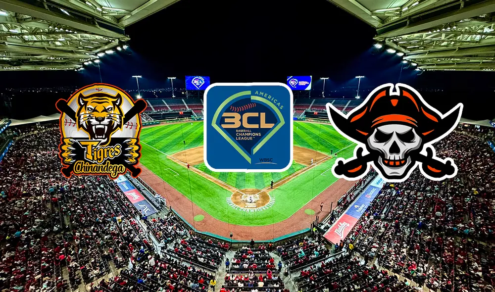 Tigres de Chinandega chocará con Santa María Pirates en el Alfredo Harp Helú. Foto: composición LR/Alfredo Harp Helú