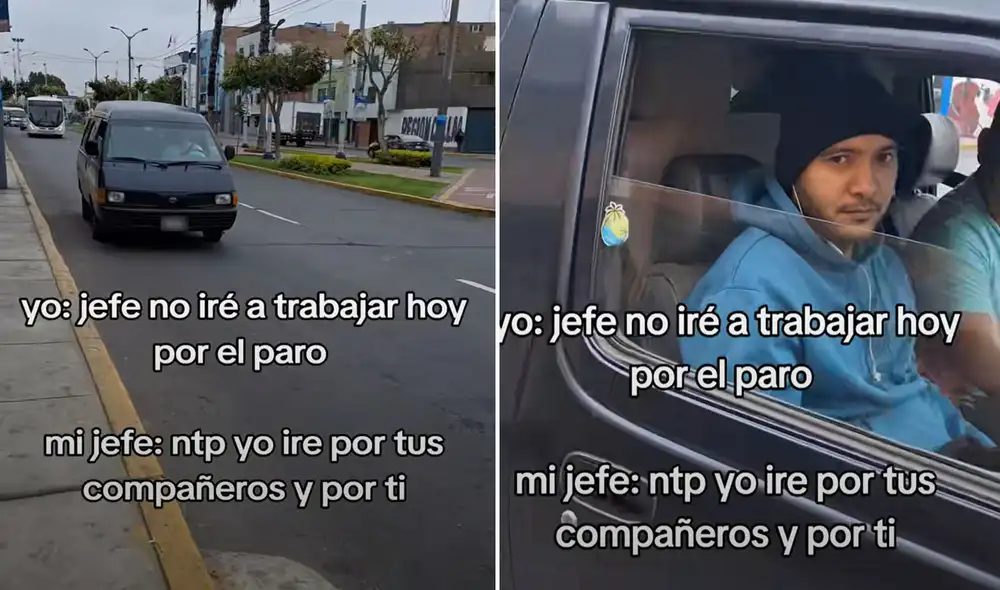 La acción del jefe fue valorada como una muestra de empatía en tiempos difíciles. Foto: composición LR/ TikTok