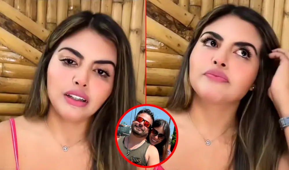 Isabel Enríquez asegura que su relación con Moisés Vega no va más allá de lo amical. Fotos: captura/TikTok