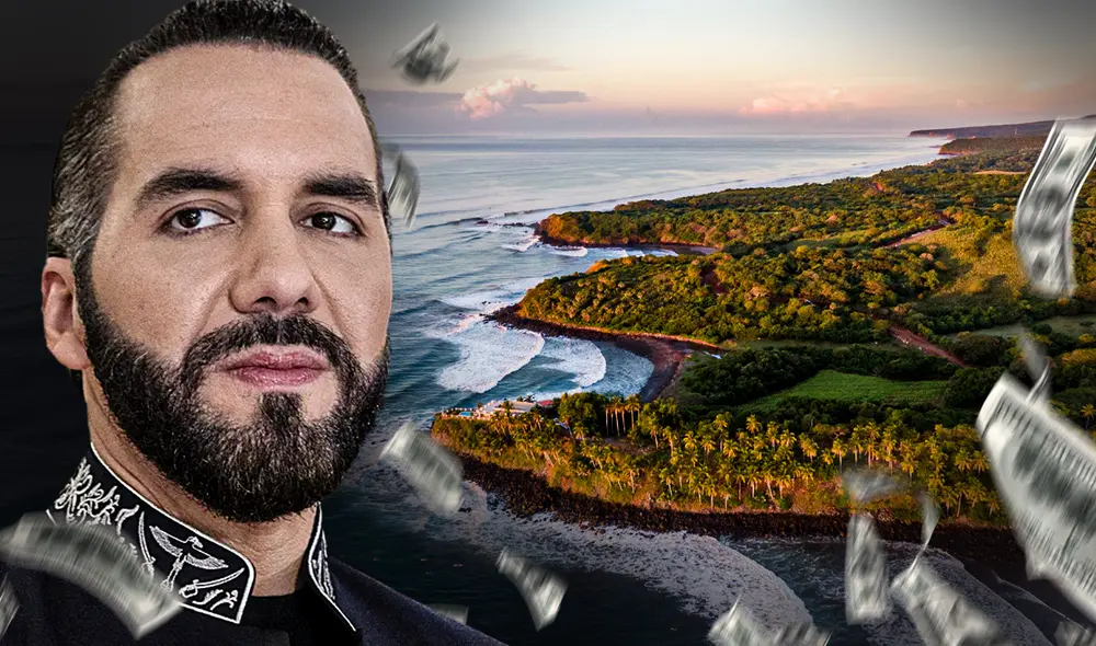 Investigación revela que Bukele adquirió terreno millonario en área natural protegida de El Salvador. Foto: composición LR