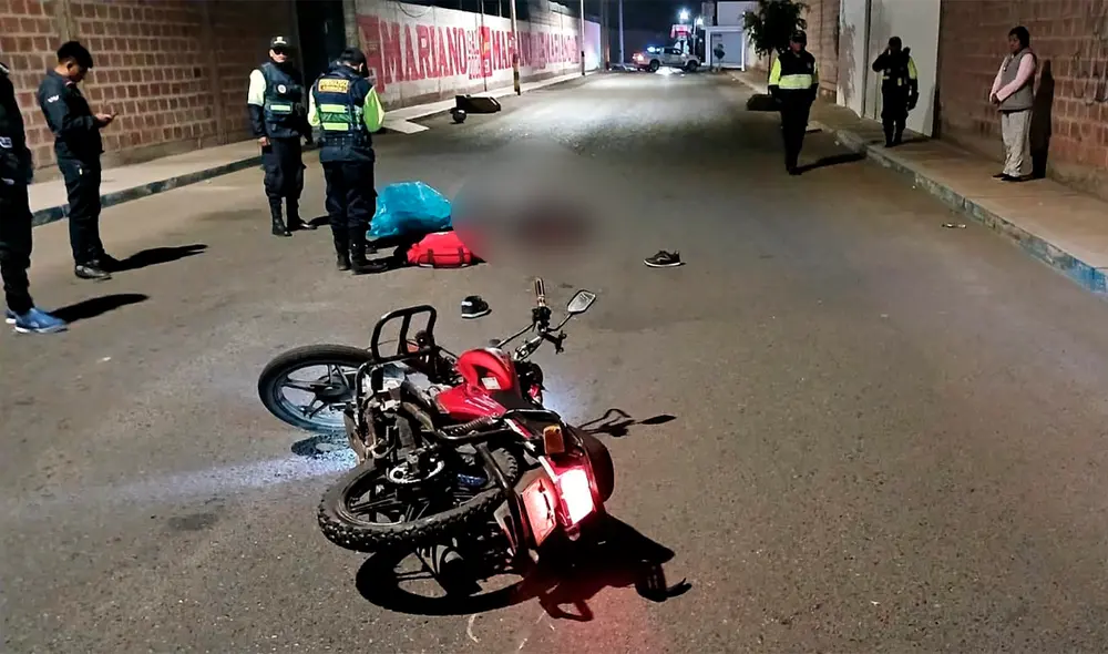 Motociclista falleció de manera instantánea. Créditos: cortesía.