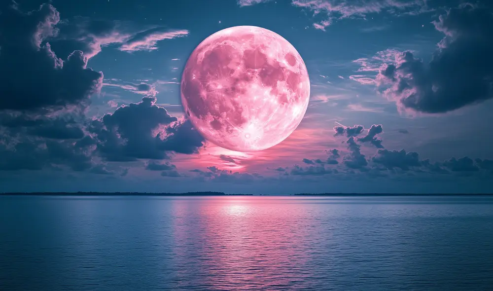 La Luna rosa de abril llegará a su punto máximo el 13 de abril y podrá apreciarse en todo el mundo. Foto: PixelsTalk La Luna rosa de abril llegará a su punto máximo el 13 de abril y podrá apreciarse en todo el mundo. Foto: PixelsTalk
