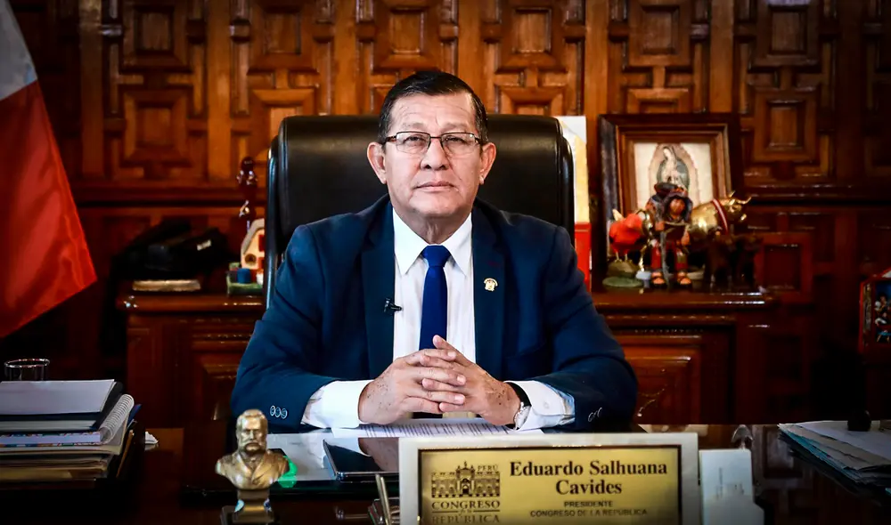 Eduardo Salhuana anuncia segunda mesa de trabajo sobre seguridad ciudadana. Foto: Congreso