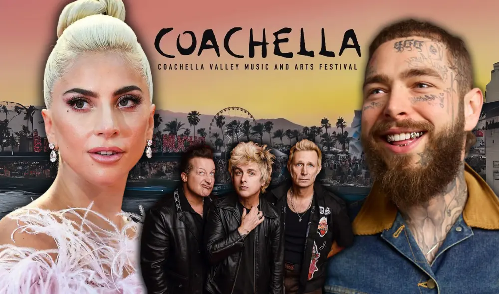 Coachella 2025 llena el Empire Polo Club de Indio con miles de asistentes y un line-up multicultural que incluye figuras como Lady Gaga, Missy Elliott y artistas latinos como Los Mirlos. Foto: composición LR/Coachella/People//IMDb/Impericon